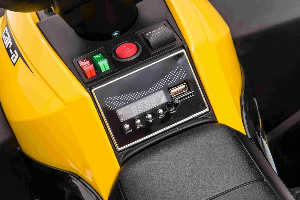 טרקטורון לילדים- קן אם רניגייד 12V כולל שלט הורים!!