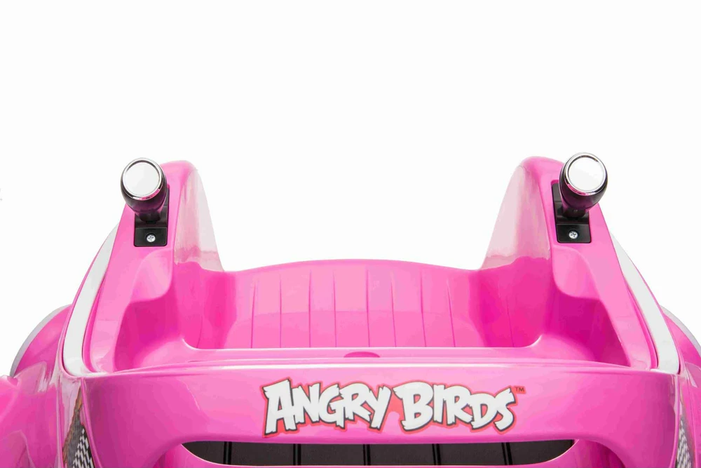 ממונעים לילדים- קרוסלה מתנגשת אנגרי בירדס 12V כולל שלט הורים!!