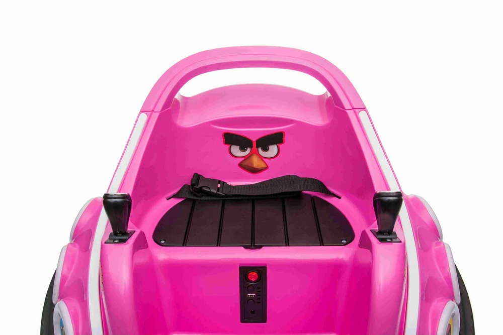 ממונעים לילדים- קרוסלה מתנגשת אנגרי בירדס 12V כולל שלט הורים!!