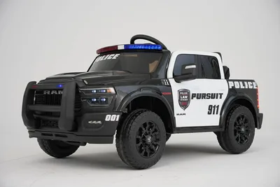 ג'יפים לילדים- דודג' ראם משטרתית 24V